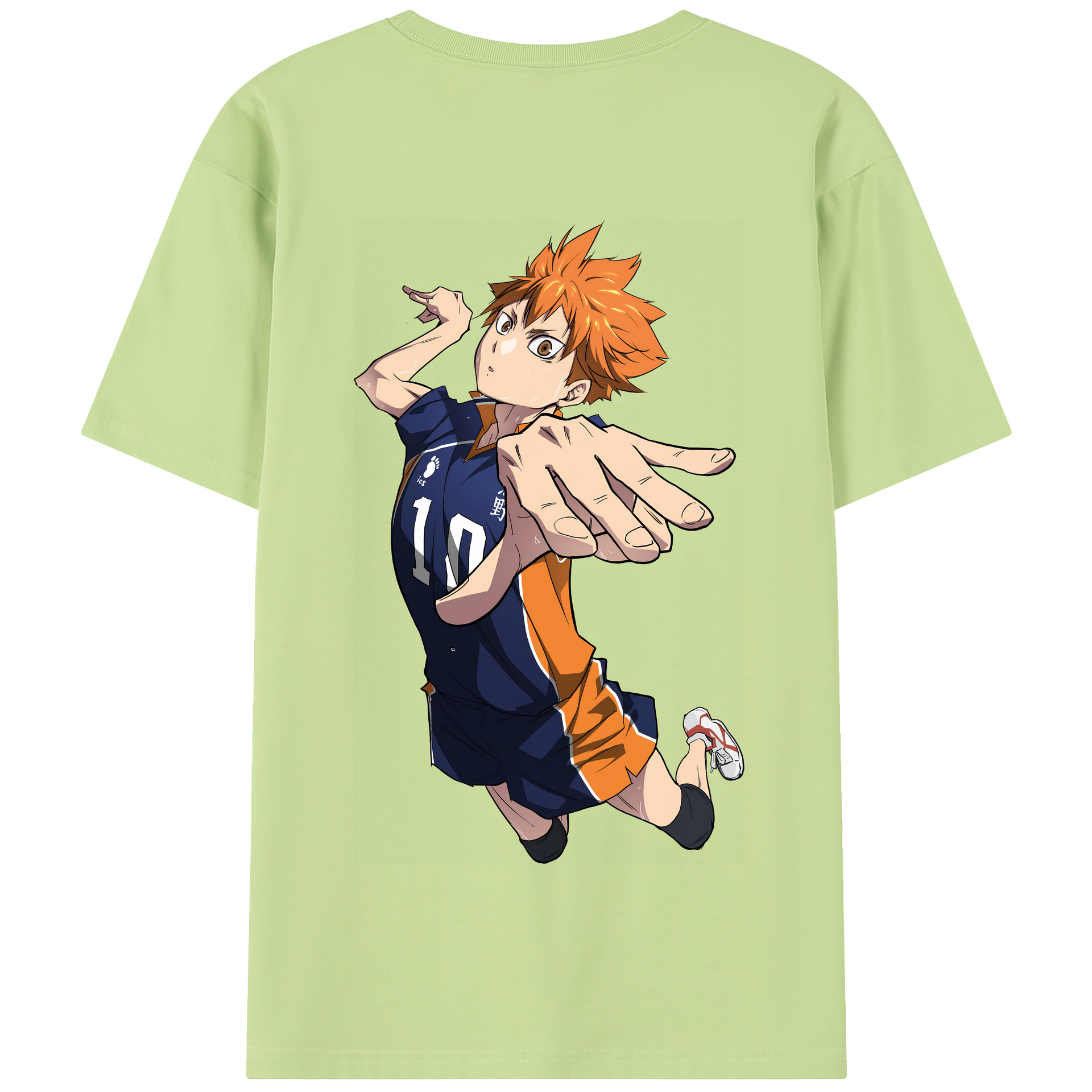 （画像用） ハイキュー!! Haikyu!! 綿100％半袖Tシャツ（背面プリント）